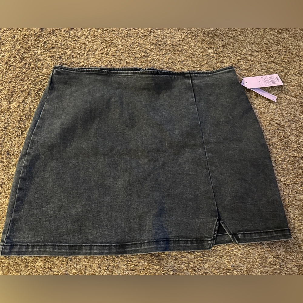 Wild Fable Dark Gray Mini Skirt